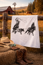 Load image into Gallery viewer, Team Roping Towel