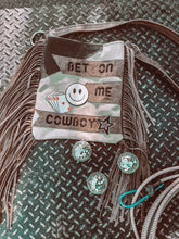 Load image into Gallery viewer, Bet On Me Cowboy Crossbody Purse