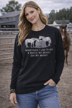 Load image into Gallery viewer, Watch My Money Long Sleeve Shirt