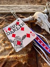 Load image into Gallery viewer, SUP DARLIN /// AQHA Keychains