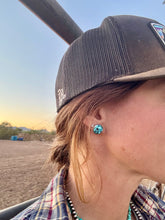 Load image into Gallery viewer, 12mm Genuine Sleeping Beauty Stud Earrings