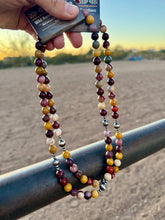 Load image into Gallery viewer, Mookaite & Navajo Pearl Necklace