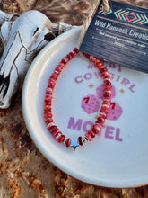 Load image into Gallery viewer, Red Spiny Oyster Bracelet With Sterling Star