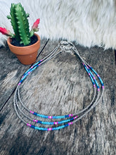 Load image into Gallery viewer, Neon Seed Bead Choker