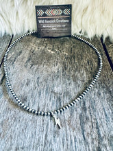 Load image into Gallery viewer, 3mm Navajo Pearls With Mini Lightening Bolt