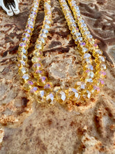 Load image into Gallery viewer, Butterscotch Crystal Neckalce