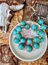 Load image into Gallery viewer, Jumbo Faux Turquoise Bracelets