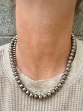 Load image into Gallery viewer, 8MM Navajo Bench Pearl Necklace