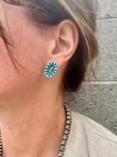 Load image into Gallery viewer, Genuine Turquoise Ear Clusters