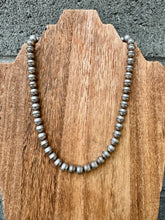 Load image into Gallery viewer, 8MM Navajo Bench Pearl Necklace