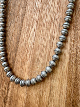 Load image into Gallery viewer, 8MM Navajo Bench Pearl Necklace