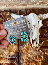 Load image into Gallery viewer, Genuine Turquoise Ear Clusters