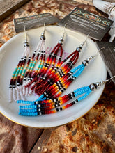 Load image into Gallery viewer, Santa Fe Fringe Earrings