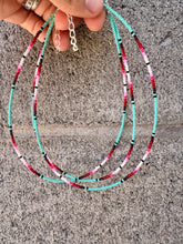 Load image into Gallery viewer, Desert in Bloom Seed Bead Choker