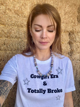 Load image into Gallery viewer, Gigantic Wampum Necklace + Navajo Pearls + Turquoise