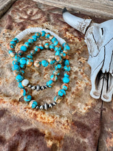 Load image into Gallery viewer, Genuine Turquoise + Spiny Oyster Mohave Bracelet