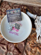 Load image into Gallery viewer, Western Sterling Silver Cross Earrings
