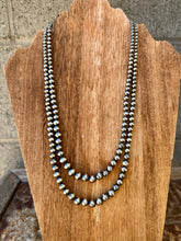 Load image into Gallery viewer, Graduated 3MM-8MM Navajo Pearl Necklace