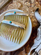 Load image into Gallery viewer, Sterling Silver Hair Combs
