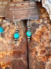 Load image into Gallery viewer, Sleeping Beauty Desert Drop Earrings
