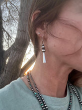 Load image into Gallery viewer, Navajo Pearl Cone Earrings
