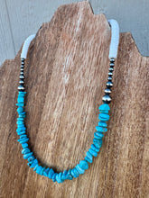 Load image into Gallery viewer, Kingman Chip Necklace 18"