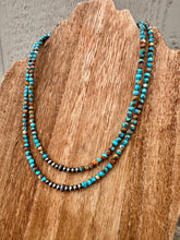Load image into Gallery viewer, Turquoise Mohave Orange Spiny Oyster Choker