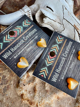 Load image into Gallery viewer, Mother Of Pearl Heart Stud Earrings