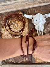 Load image into Gallery viewer, Leather Barbed Wire Bracelets