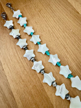 Load image into Gallery viewer, Star Bracelet With Turquoise Or Navajo Pearl