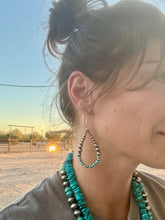 Load image into Gallery viewer, Teardrop Navajo Desert Pearls With Rondelle Turquoise