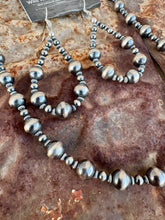Load image into Gallery viewer, Navajo Desert Pearl Teardrop Earrings