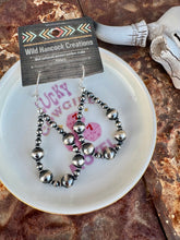 Load image into Gallery viewer, Navajo Desert Pearl Teardrop Earrings
