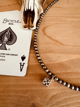 Load image into Gallery viewer, Navajo Pearl Choker With Dice Pendant