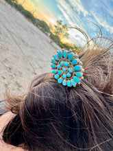 Load image into Gallery viewer, Turquoise Cluster Hair Stick