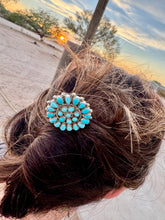Load image into Gallery viewer, Turquoise Cluster Hair Stick