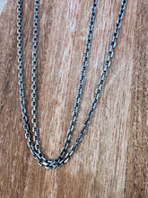Load image into Gallery viewer, Sterling Silver Paperclip Chain 18" Chain