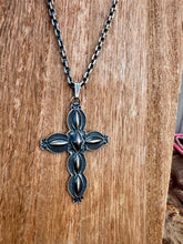 Load image into Gallery viewer, Santa Fe Cross & Paperclip Chain