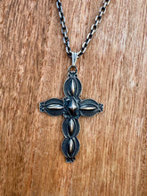Load image into Gallery viewer, Santa Fe Cross & Paperclip Chain