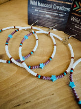 Load image into Gallery viewer, Desert Apache & Star Hoops