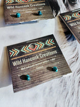 Load image into Gallery viewer, Genuine Turquoise Mini Studs