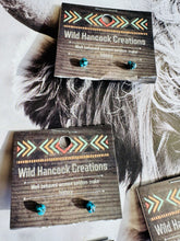 Load image into Gallery viewer, Genuine Turquoise Mini Studs