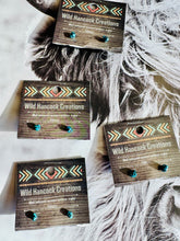Load image into Gallery viewer, Genuine Turquoise Mini Studs