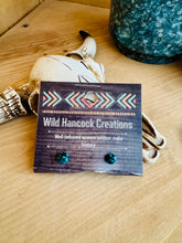 Load image into Gallery viewer, Genuine Turquoise Mini Studs