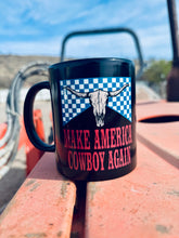Load image into Gallery viewer, Make America Cowboy Again Western Mug
