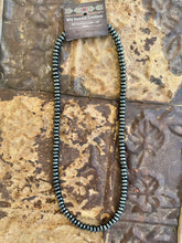 Load image into Gallery viewer, Gunmetal Grey Rondelle Necklace