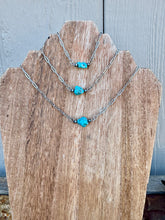 Load image into Gallery viewer, Kingman Turquoise Nugget Bar Chokers