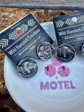 Load image into Gallery viewer, Buffalo Nickel Stud Earrings