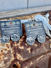 Load image into Gallery viewer, Buffalo Nickel Stud Earrings