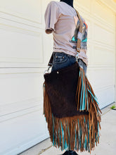 Load image into Gallery viewer, Double Sided Fringe Crossbody Purse